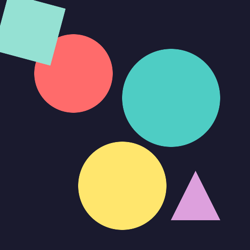 Abstract morphing animation